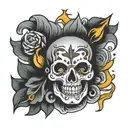 flash sheet tattoo design idea