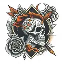 flash sheet tattoo design idea