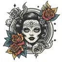 flash sheet tattoo design idea