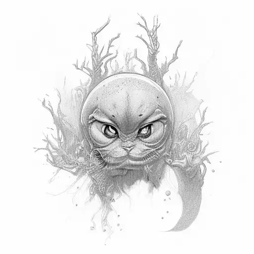overcoming anxiety tattoo design idea