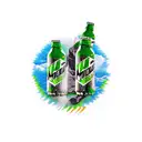 mountain dew bottle tattoo design idea