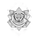 greek word waces tattoo design idea