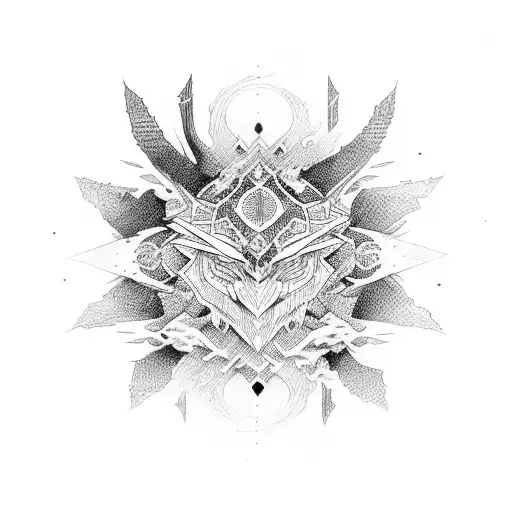 indio tattoo design idea