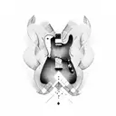 telecaster tattoo design idea