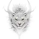 Wing tattoo design idea