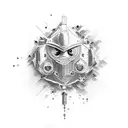 aperol spritz tattoo design idea