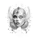 aperol spritz tattoo design idea