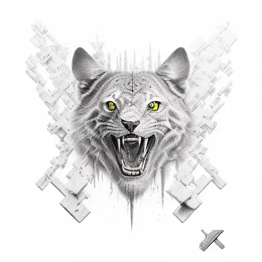 a crack on the chest to represent heartbreak tattoo design idea