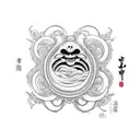 gomu gomu no mi tattoo design idea