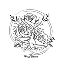 Neat and elegant. Cursive pretty. Write the word Prosper tattoo design idea