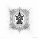 lord balaji tattoo design idea