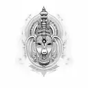 lord balaji tattoo design idea