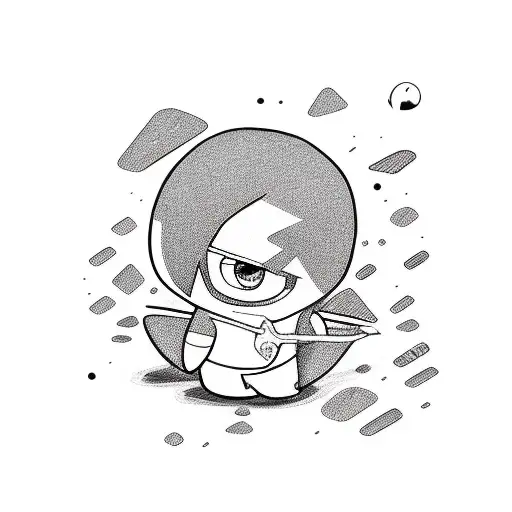 Steven Universe characters playing in a rock band tattoo design idea