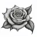 money rose tattoo tattoo design idea