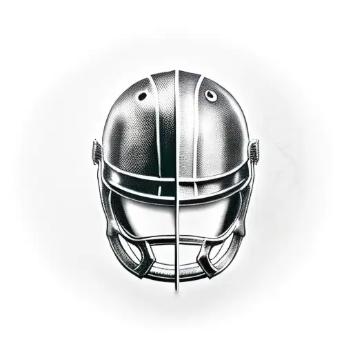 Spartan helmet  around a wreath of olive trees tattoo design idea