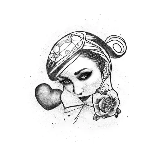 Grandmother names: Mummy & Elmedia tattoo design idea