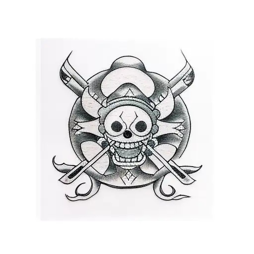 one piece tattoo design idea