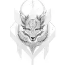 wealth peace luxury tattoo design idea