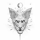 wealth peace luxury tattoo design idea