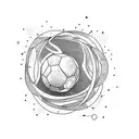 handball tattoo design idea
