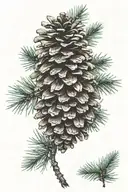 pinecone tattoo tattoo design idea