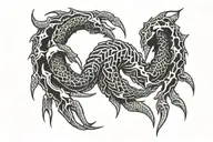 claw marks tattoo design idea