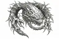 claw marks tattoo design idea