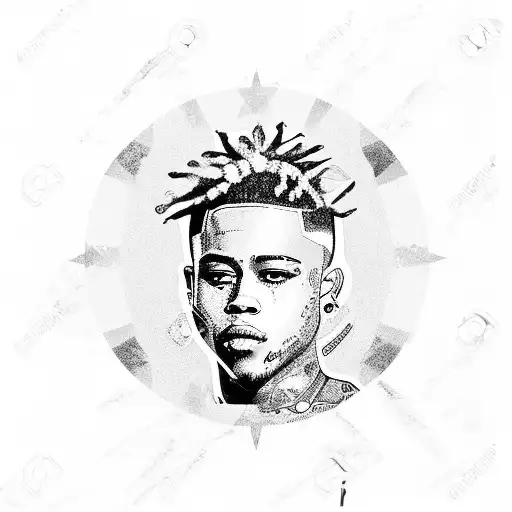XXXTentacion homage tattoo design idea