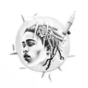 XXXTentacion tattoo design idea