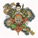 hardworking tattoo design idea