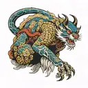 hardworking tattoo design idea