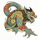 hardworking tattoo design idea