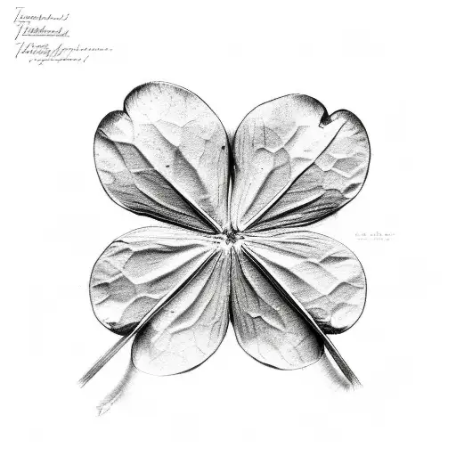 four leaf clover programmer tattoo design idea