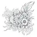 last name tattoo tattoo design idea