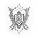 epaulette tattoo design idea