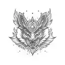 epaulette tattoo design idea