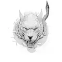 paper, pen, book tattoo design idea