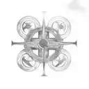 sigil Coptic cross tattoo design idea