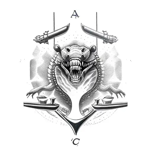 Anchor Bat Bear Books Brain Caves Clock Compass Courage word Crocodile or Alligators Demons Eagle Falcon Fire Foxes tattoo design idea