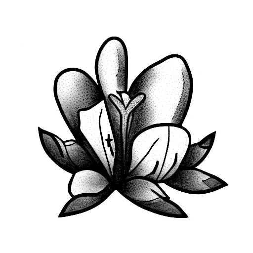 bluebonnets tattoo design idea