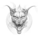 deusa basted  tattoo design idea