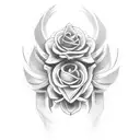 basted deusa tattoo design idea