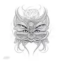 basted deusa tattoo design idea