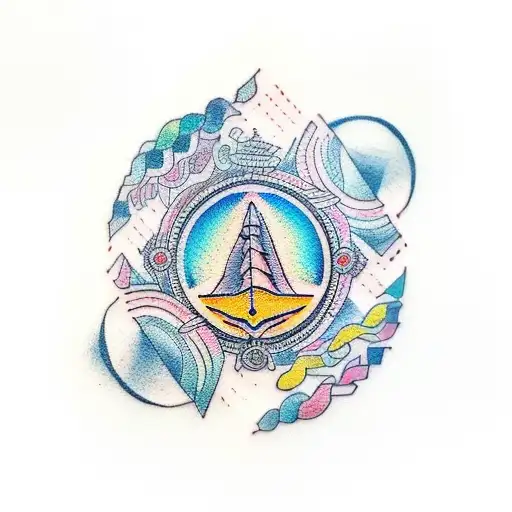 A series of small tattoos representing different travel destinations, each paired with a meaningful conversation quote and a subtle nod to Shiva tattoo design idea