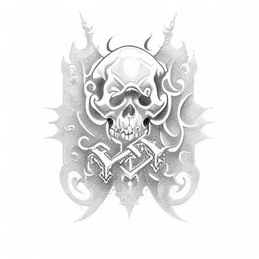 the word "Felipe" in gothic letters  tattoo design idea