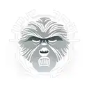 Bigfoot in a jiu jitsu gi tattoo design idea