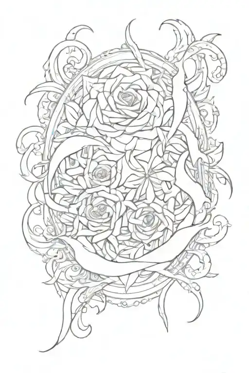 FUCk you forever & always tattoo design idea