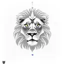 lion with tthe cuban flag in the back and the name juan in it tattoo design idea
