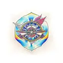 metatron tattoo design idea