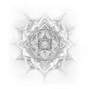 metatron tattoo design idea